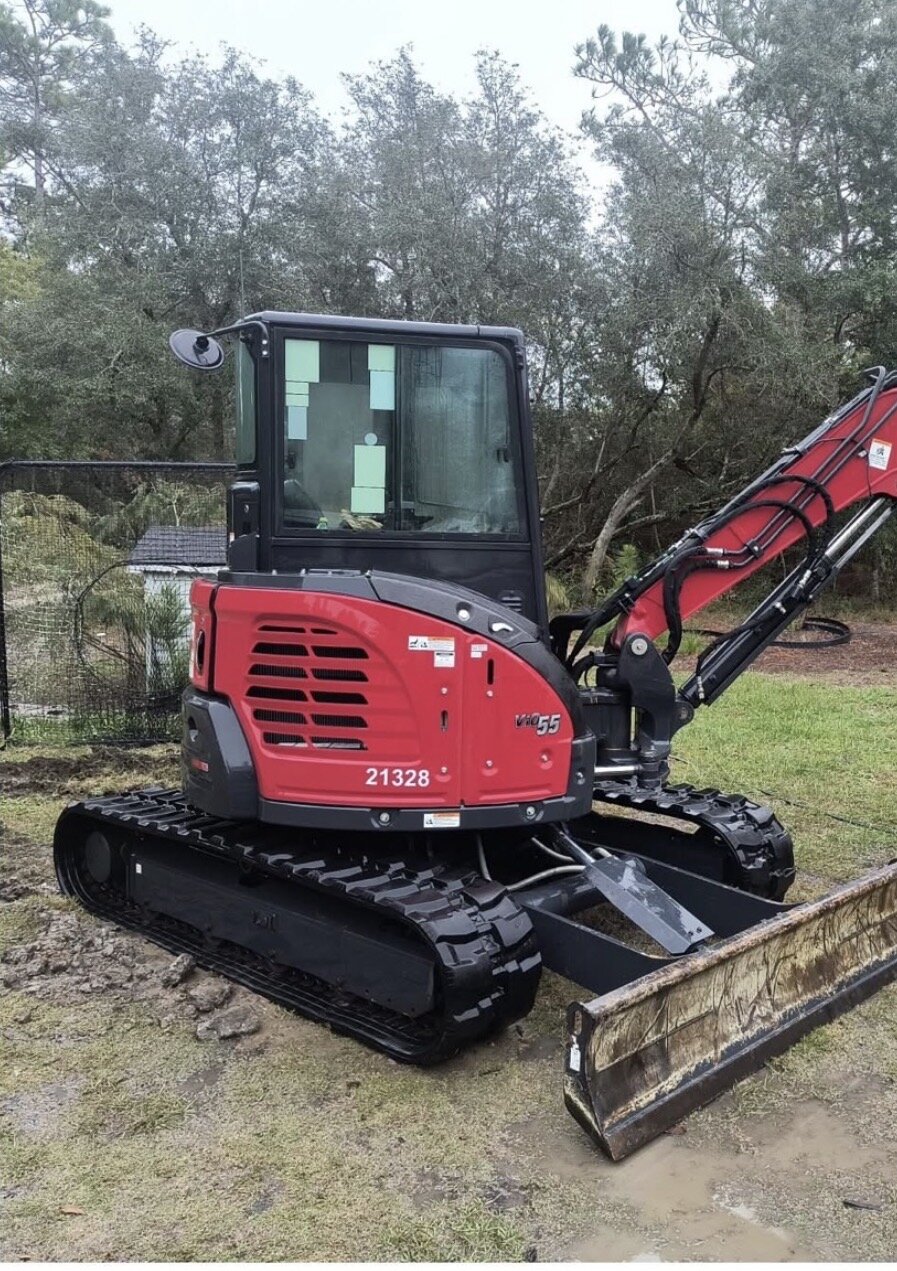 Equipment after soft washing — clean and operational